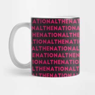 The National Band Logo Art in Pink Mug